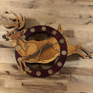 Trig-O-Lock Reloj Ciervo Vintage Escopeta Conchas Caza FUNCIONA PERO LEE COMPLETAMENTE RARO - Imagen 1 de 14