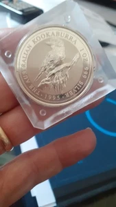 AUSTRALIA - KOOKABURRA 1995 Oz 1 Onza/Once 999 Silver Argento - Foto 1 di 6