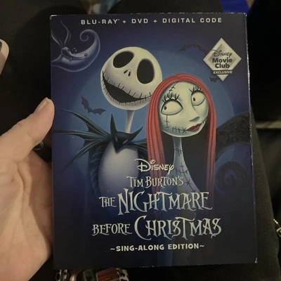The Nightmare Before Christmas - Blu Ray - Disney Movie Club Exclusive - New  - Image 1 of 4