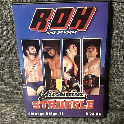 RARE RING OF HONOR Chi-Town Struggle 6.2.06 DVD OOP WWE WWF AEW NJPW ECW TNA NWA - Image 1 of 4