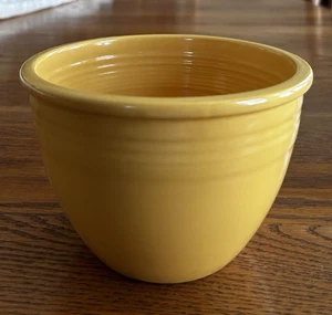 FIESTA GELBE RÜHRSCHÜSSEL #2 VINTAGE MIT INNENRINGEN 6" QUER 4" HOCH 1936-38 - Bild 1 von 16