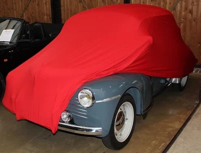 Vollgarage Schutzdecke Car-Cover Rot Indoor für Renault  4CV 1947-1961 - Image 1 of 2