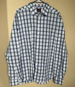 UNTUCKit Keaton Plaid Wrinkle Free Long Sleeve Button-Down Shirt Size XL TALL - Picture 1 of 9