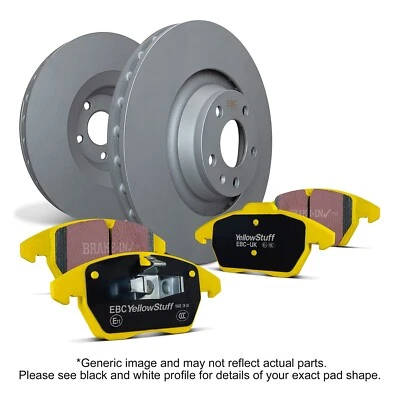 Kits de almohadillas Yellowstuff EBC S13 y rotores RK para Toyota Corolla/Matrix/RAV 4 Foto 1 de 4