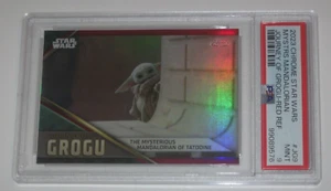 2023 Topps Star Wars Chrome Journey of Grogu JG-9 Red Refractor #3/5 PSA 9 - Bild 1 von 2