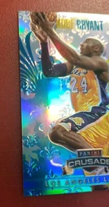 Kobe Bryant 2013-14 Crusade Teal #'d 8/249 ~Jersey Number #8 (#24 on this card) - Picture 1 of 10