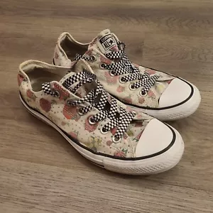 Converse All Star Colorful Floral Print Sneakers Women's US Size 9 - Picture 1 of 10