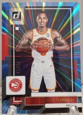 2022-23 Panini Donruss, Holo Light Blue Laser /25, Dejounte Murray #61