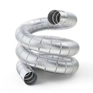 Wood Stove Pipe Multi Flue StovePipe Chimney Liner Bend Flue Pipe Connections - Picture 1 of 9