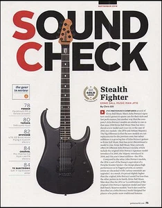 Ernie Ball Music Man John Petrucci JP16 guitarra comprobación de sonido revisión artículo de 2 páginas - Imagen 1 de 3