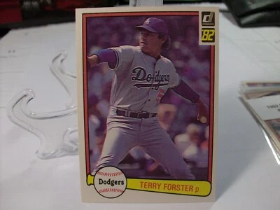 1982 Donruss Baseball #362 - Terry Forster - Los Angeles Dodgers  82-446 - Image 1 of 2