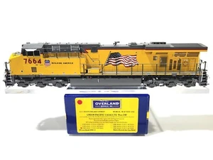 Overland OMI UP GE C45ACCTE Union Pacific New DB #7664 HO Brass Model #AA-1319-4 - Picture 1 of 14