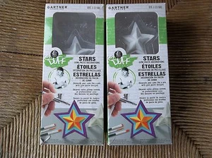 Gartner Studios Stars Gum Paste Decorations Quantity of 2 unopened pkgs NICE! - Picture 1 of 4