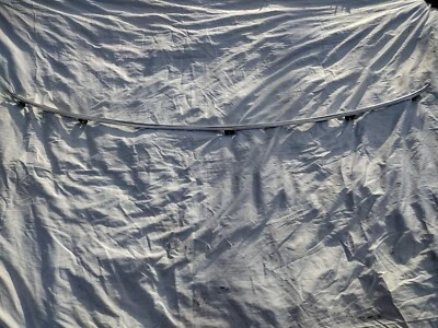 80-92 Fleetwood Brougham rear Hood Cowl Chrome Trim Molding - Image 1 of 4