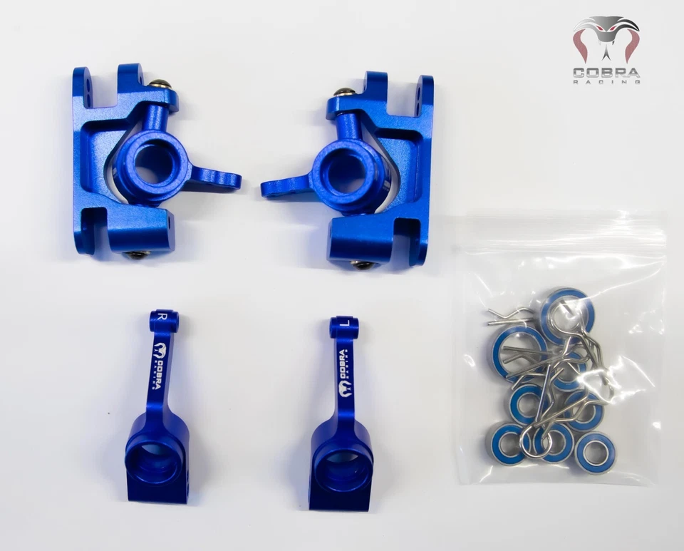 Fits Traxxas 4x4 Ultimate Slash Aluminum Steering Block Hub Knuckle Axle Carrier - Image 1 of 4