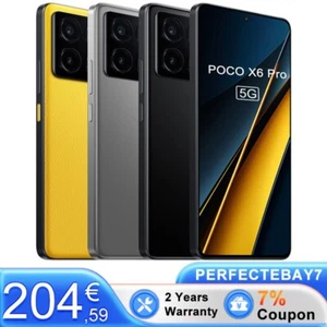 Xiaomi Smartphone POCO X6 Pro 5G 12 + 512G Android 14 Telefon komórkowy 6,67 cala Quad Camera - Zdjęcie 1 z 9