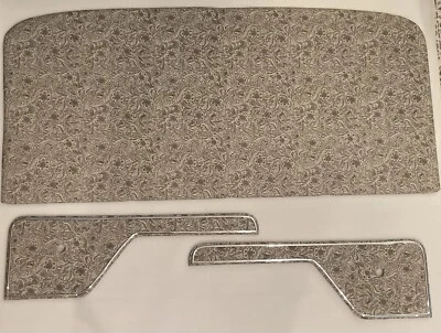 Inserciones de paneles de puertas de techo personalizados para camioneta Ford Western Cowboy 1973-1979 gris Foto 1 de 4