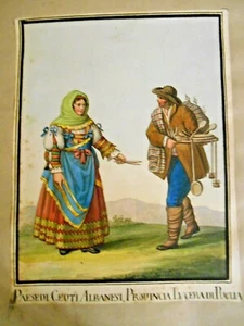 Chieuti - Costume di Ceuti Albanesi ,Provincia di Lucera di Puglia (1830 ca) - Foto 1 di 1