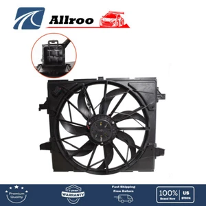 Radiator Condenser Cooling Fan Fit For Jeep Grand Cherokee Dodge Durango 2012-15 - Picture 1 of 8