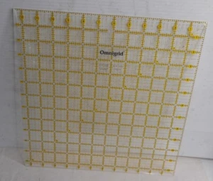 Omnigrid R125 Quilter's Square, 12-1/2 x 12-1/2 Zoll Acryl - Bild 1 von 2