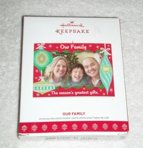 Our Family, Hallmark Keepsake Ornament, 2017, Kris and the Kringles, New in Box - Picture 1 of 6