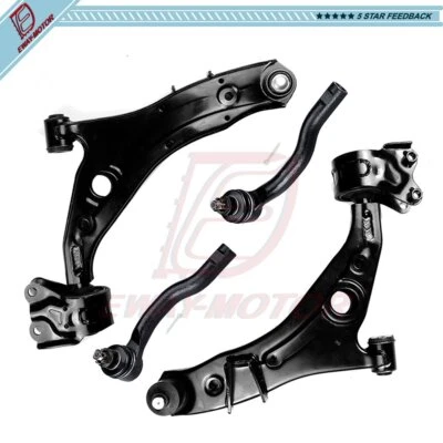 Kit de haste de amarração braço de controle inferior dianteiro 4 peças para 2007-2010 2011 2012 2013 Mazda CX-9 - Imagem 1 de 4