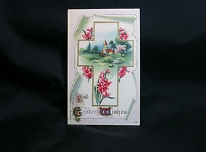 Vintage Oster Postkarte nicht verschickt - 1912 - geprägt - Bild 1 von 2