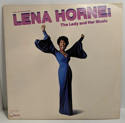 Lena Horne: The Lady And Her Music DOUBLE Vinyl LP 1981 Produced By Quincy Jones - Imagem 1 de 4