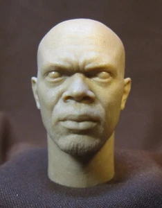 H-7 Samuel L Jackson AVENGERS CUSTOM RESIN HEAD SCULPT Action figures 1/6 Scale - Foto 1 di 2