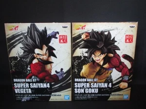 F149 Banpresto Dragonball GT Choujin Giga Figur Son Gokou Vegeta Set Japan NEU - Bild 1 von 5