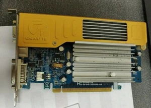 GIGABYTE GV-NX71G512P8-RH NVIDIA GEFORCE 7100GS 128MB DDR2 PCIe Graphics Card - Picture 1 of 1