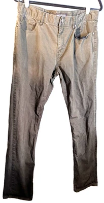 Michael Kors parker slim fit 32/30 green jean preowned men's - Image 1 of 4