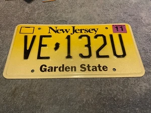 New Jersey License Plate 2001 Garden State VE-132U - Picture 1 of 1
