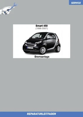 Smart 450 City-Coupe / Fortwo (1998-2007) Reparaturanleitung Bremsanlage - Bild 1 von 4