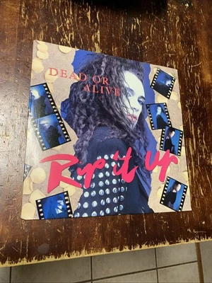 Dead Or Alive – Rip It Up Vinyl Record Original 1987 Vintage - Image 1 of 4