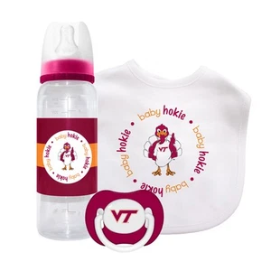 BabyFanatic - Virginia Tech Hokies - Officially Licensed NCAA 3-Piece Gift Set - Picture 1 of 3