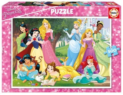 Puzzle 500 piezas Princesas Disney Educa Borrás 17723 Foto 1 de 4