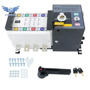 ATS 160A 4 Polig 110V 220V Netz zu AC Generator Automatischer Transferschalter - Bild 1 von 14