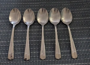 Oneida GALA IMPULSE 5 Soup Spoons Stainless Flatware Silverware - Picture 1 of 4