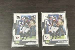 2022 Panini Donruss - Nico Collins #40 Lot Houston Texans - Picture 1 of 2