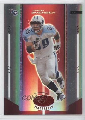 2004 Leaf Certified Materials Mirror Red /100 Frank Wycheck #116 - Image 1 of 2