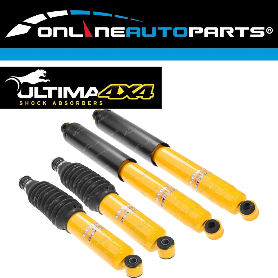 4 Front & Rear H/Duty Gas Shock Absorbers for KB Rodeo 2wd + 4x4 1978-1988 Ute - image 1 of 1