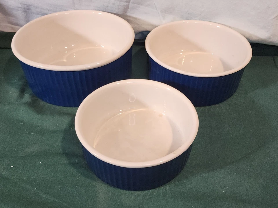 Cuencos anidados Copco, Michael Lax Design Suiza, azul cobalto, juego de 3, ¡bonitos! Foto 1 de 4