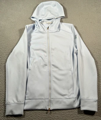 Sudadera con capucha de golf Fairway & Greene Margot Performance para mujer mediana elástica cremallera completa Foto 1 de 4