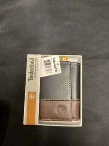 Timberland Men's Leather Trifold Wallet - Picture 1 of 2