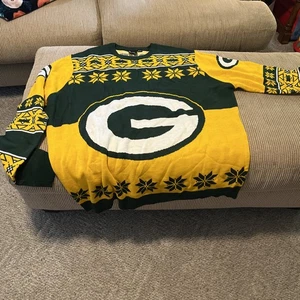Green Bay Packers 2XL Pullover NFL Team Apparel Top Zustand - Bild 1 von 6