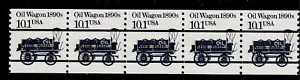 US Scott #2130a, bobina de 5 1985 vagón de aceite FVF MNH - Imagen 1 de 1