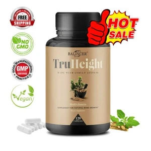 TruHeight Growth - Height Enhancer - Indian Ginseng 120 Capsules - Picture 1 of 13