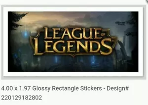 RARE League of Legends STICKERS 10 PACK LOT ** FREE 🌐 SHIPPING ** - Picture 1 of 6