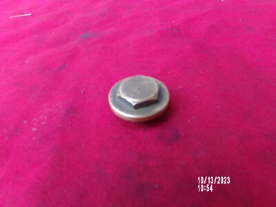 HONDA MR175 ELSINORE CARBURETOR FLOAT BOWL DRAIN BOLT 1975 1976 1977 OEM NICE Foto 1 de 2